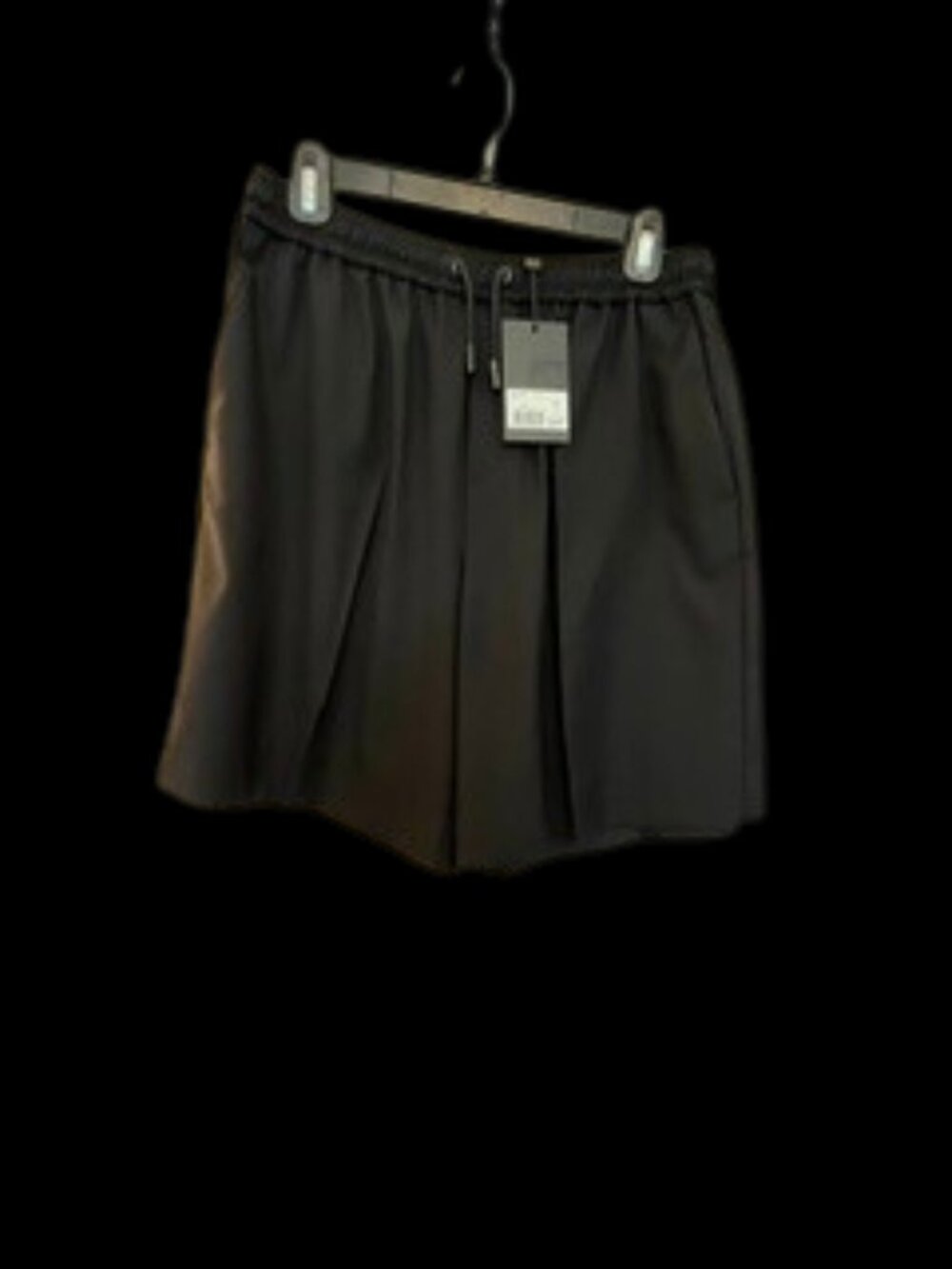 The Kooples unisex black shorts with pockets
